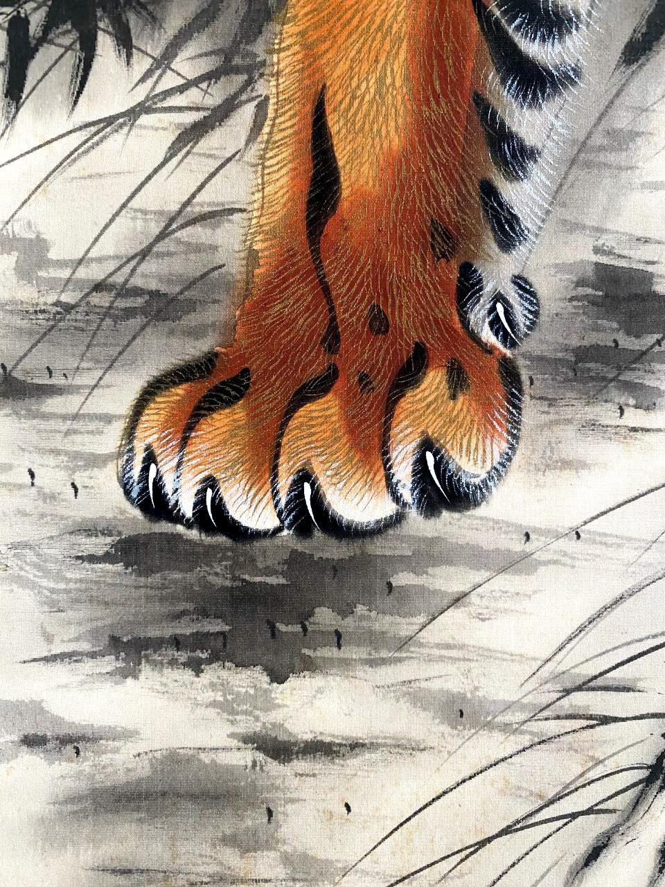 Kakemono con tigre