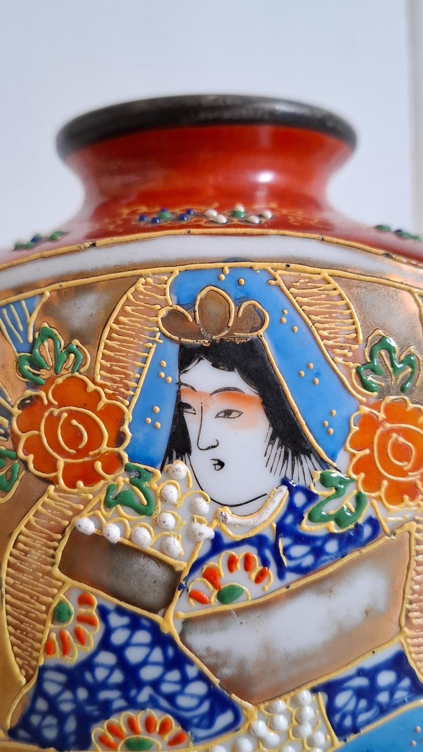 Vaso in porcellana Satsuma