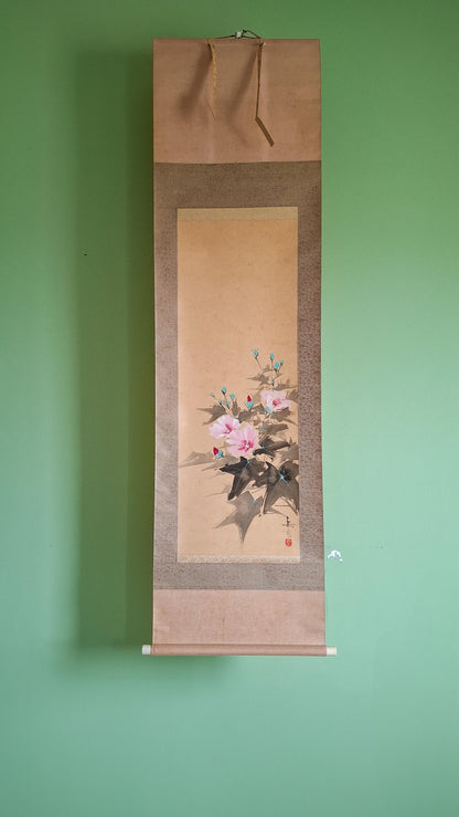Kakemono con fiori di sakura