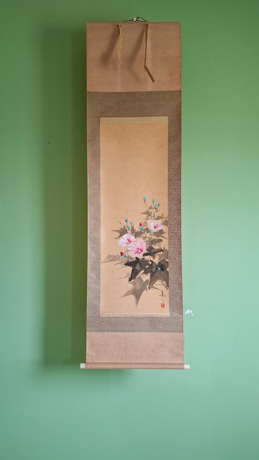 Kakemono con fiori di sakura